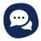 remote work icons blue-11