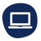 remote work icons blue-13